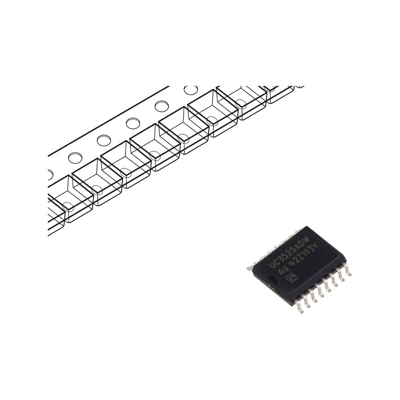 Controler PWM PMIC SO16-W 0÷70°C 8÷35V pentru SMPS | Electronic-mag.ro | Componente Electronice