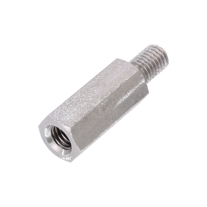 Piuliță distanțieră filetată M8 30mm | Electronic-mag.ro | Componente Electronice
