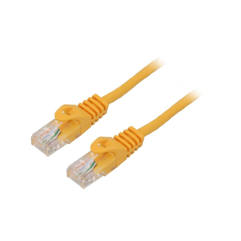 Cablu patch U/UTP 6 litat CCA PVC portocalie 3m 26AWG | Electronic-mag.ro | Componente Electronice