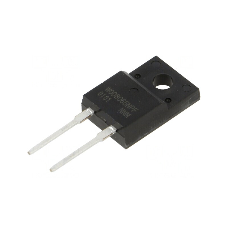 Diodă Schottky SiC THT 650V 8A TO220FP-2 | Electronic-mag.ro | Componente Electronice