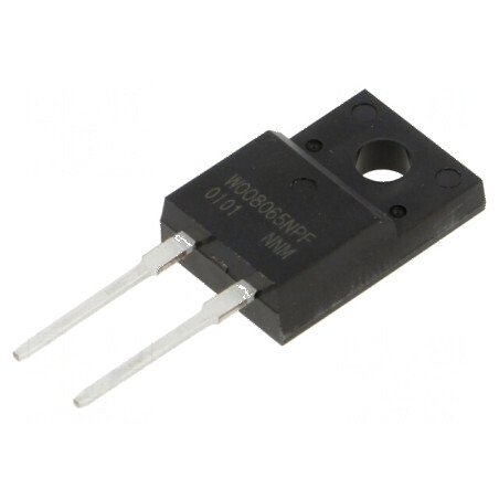 Diodă Schottky SiC THT 650V 8A TO220FP-2 | Electronic-mag.ro | Componente Electronice