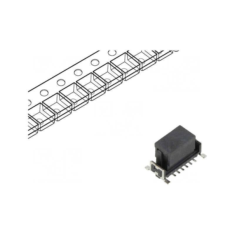 Conector PCB-PCB tată PIN 26 1,27mm Archer Kontrol SMT | Electronic-mag.ro | Componente Electronice