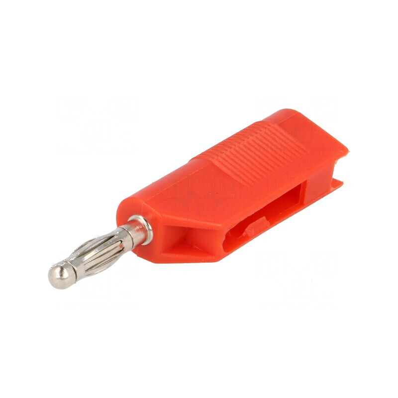 Conector banană 4mm roşu 10A 60VDC pentru cablu max 4mm | Electronic-mag.ro | Componente Electronice Conector banană 4mm roşu 10A 60VDC pentru cablu max 4mm | Electronic-mag.ro | Componente Electronice