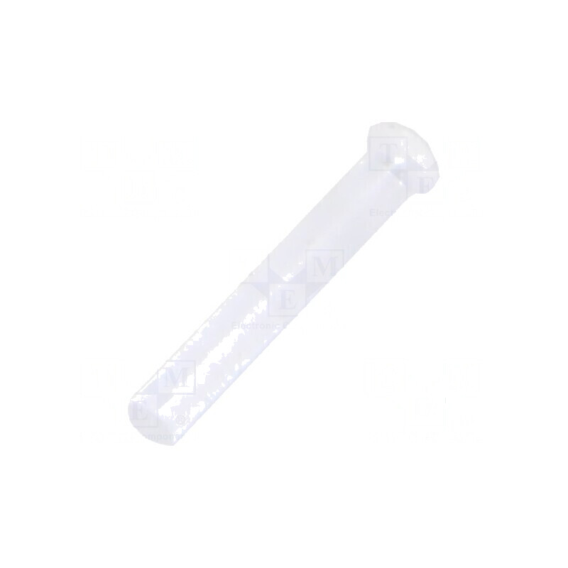 Tub LED rotund Ø1,3mm plat drept | Electronic-mag.ro | Componente Electronice