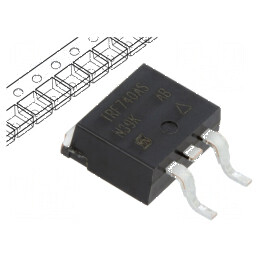 Tranzistor N-MOSFET 400V 10A 125W Unipolar | Electronic-mag.ro | Componente Electronice