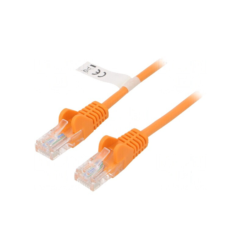 Cabluri patch U/UTP 5e litat CCA PVC portocalie 5m 27AWG | Electronic-mag.ro | Componente Electronice