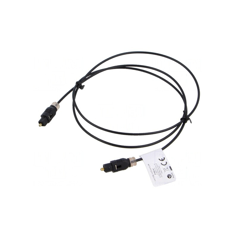 Cablu Toslink 1m negru, mufă pe ambele părţi | Electronic-mag.ro | Componente Electronice Cablu Toslink 1m negru, mufă pe ambele părţi | Electronic-mag.ro | Componente Electronice