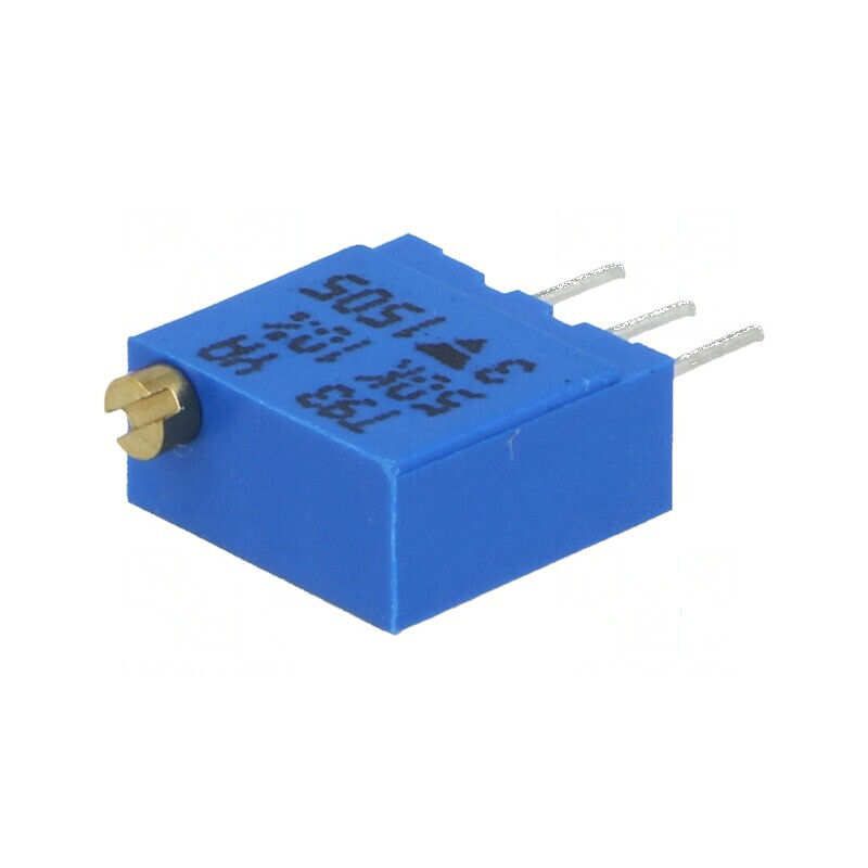 Potenţiometru multitură 50kΩ 500mW THT ±10% T93YA | Electronic-mag.ro | Componente Electronice