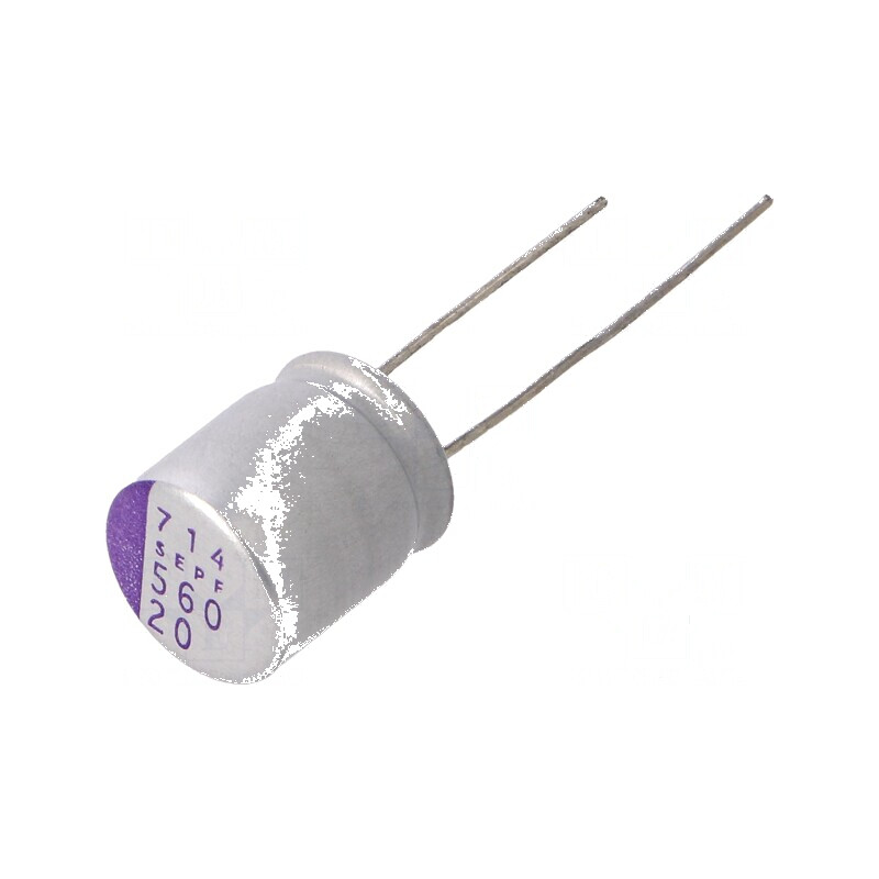 Condensator polimeric 560uF 20VDC SEPF THT ±20% -55÷105°C | Electronic-mag.ro | Componente Electronice Condensator polimeric 560uF 20VDC SEPF THT ±20% -55÷105°C | Electronic-mag.ro | Componente Electronice