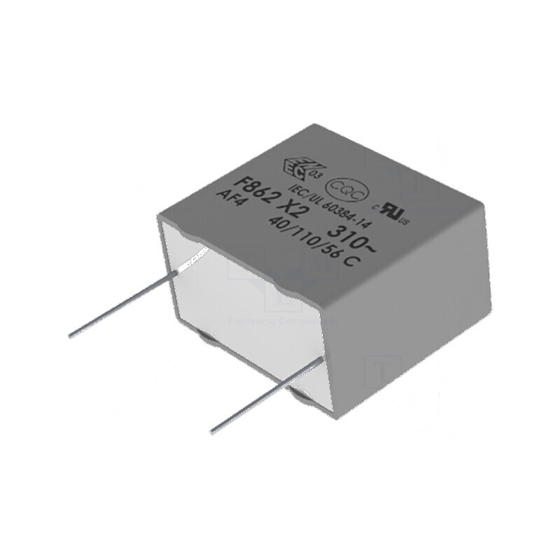 Condensator polipropilenă X2 F862 2,2uF 31,5x28x14mm ±10% | Electronic-mag.ro | Componente Electronice