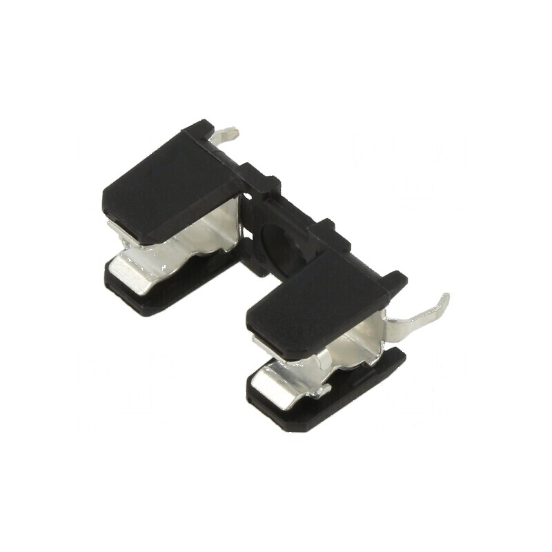 Clemă siguranţe cilindrice THT 5x20mm 10A UL94V-0 | Electronic-mag.ro | Componente Electronice