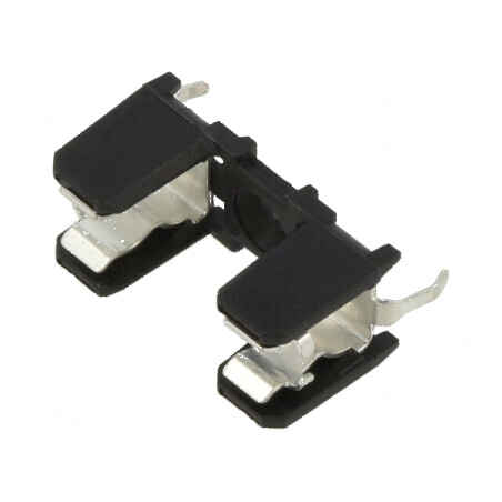 Clemă siguranţe cilindrice THT 5x20mm 10A UL94V-0 | Electronic-mag.ro | Componente Electronice