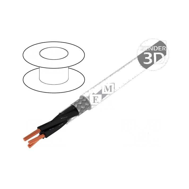 Cablu ÖLFLEX® CLASSIC 115 CY 3x0,5mm² PVC gri 300V/500V | Electronic-mag.ro | Componente Electronice
