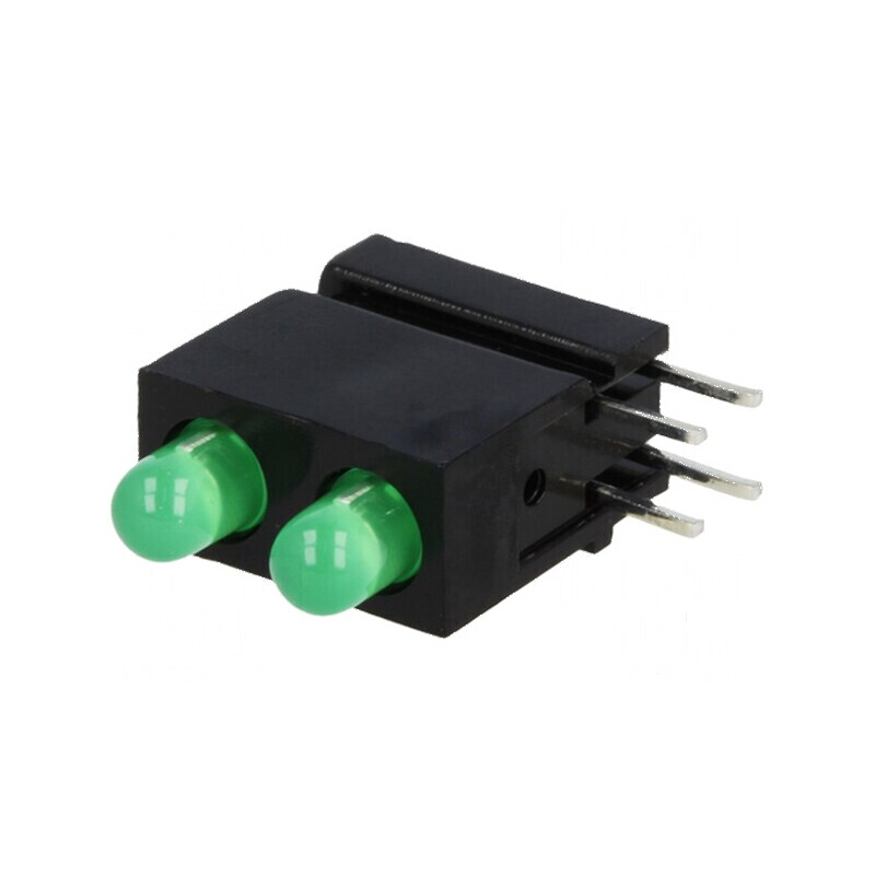 LED 3mm Verde 2 Diode 20mA 40° 10-20mcd | Electronic-mag.ro | Componente Electronice LED 3mm Verde 2 Diode 20mA 40° 10-20mcd | Electronic-mag.ro | Componente Electronice