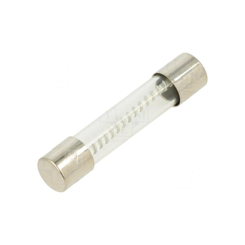 Siguranţă întârziere 6,3A 250VAC sticlă 6,3x32mm | Electronic-mag.ro | Componente Electronice