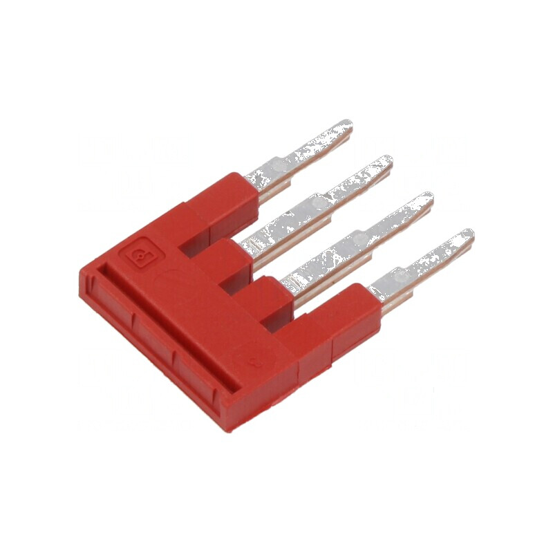 Punte de conectare piste roşie 4mm UL94V-0 | Electronic-mag.ro | Componente Electronice