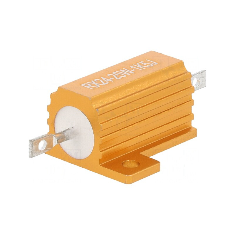 Rezistor 1,5kΩ 25W ±5% cu radiator pentru lipit | Electronic-mag.ro | Componente Electronice
