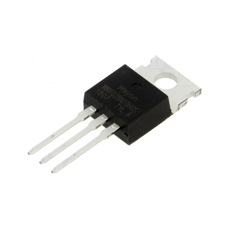 Tranzistor N-MOSFET unipolar TO220-3 - 100V 30A | Electronic-mag.ro | Componente Electronice