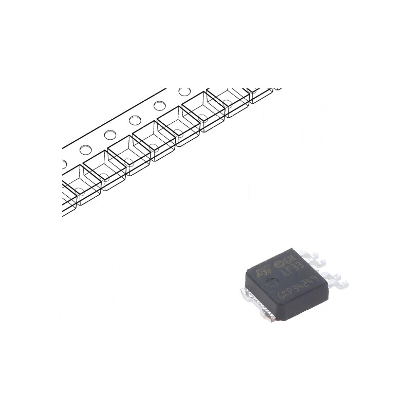 Stabilizator de tensiune LDO liniar nereglabil 3,3V 0,5A | Electronic-mag.ro | Componente Electronice