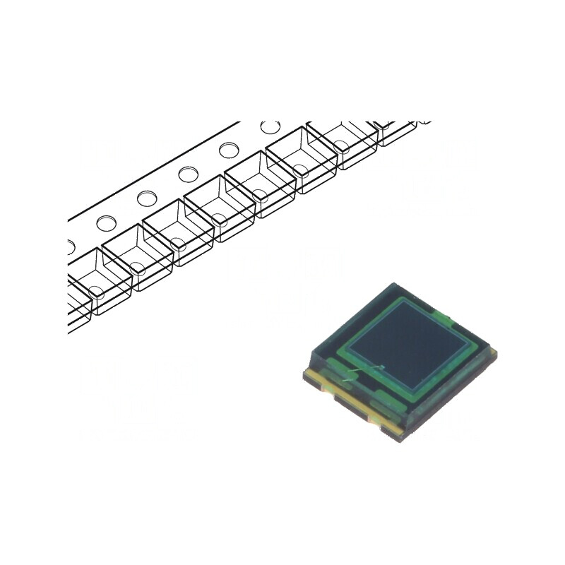 Fotodiodă PIN 5x4,24x1,12mm λp max 540nm 7,5mm2 65° | Electronic-mag.ro | Componente Electronice Fotodiodă PIN 5x4,24x1,12mm λp max 540nm 7,5mm2 65° | Electronic-mag.ro | Componente Electronice