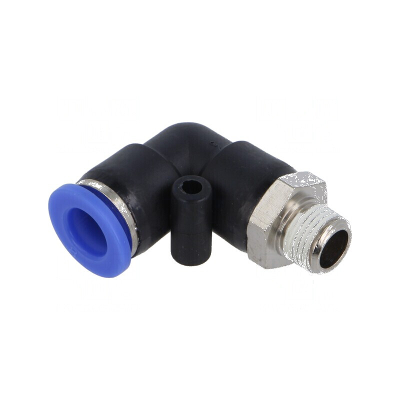 Racord push-in unghi PBT R 1/8 0÷60°C 0,95÷15bar | Electronic-mag.ro | Componente Electronice