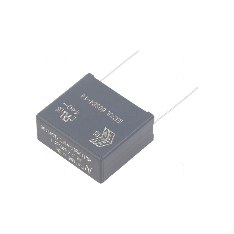 Condensator polipropilenă X1 R47 0,68uF 32x28x14mm THT | Electronic-mag.ro | Componente Electronice