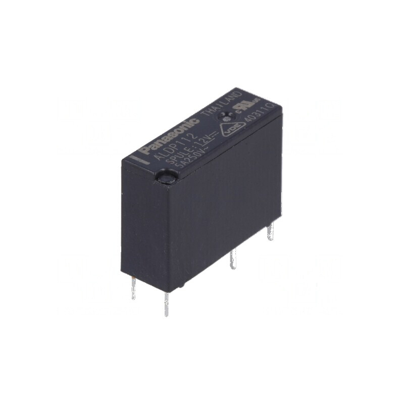 Releu electromagnetic SPST-NO 12VDC, contacte max 5A | Electronic-mag.ro | Componente Electronice