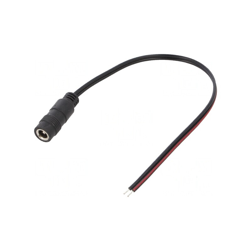 Cablu DC 5,5/2,1 soclu drept negru 0,2m 2x0,5mm2 | Electronic-mag.ro | Componente Electronice Cablu DC 5,5/2,1 soclu drept negru 0,2m 2x0,5mm2 | Electronic-mag.ro | Componente Electronice