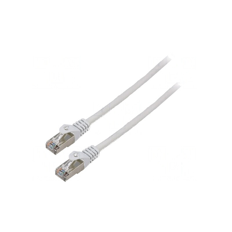 Cabluri patch F/UTP 5e CCA PVC gri 3m 26AWG | Electronic-mag.ro | Componente Electronice