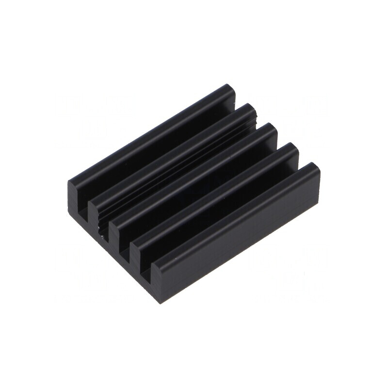 Radiator extrudat cu aripioare negru 37,5mm x 27mm x 10mm | Electronic-mag.ro | Componente Electronice Radiator extrudat cu aripioare negru 37,5mm x 27mm x 10mm | Electronic-mag.ro | Componente Electronice