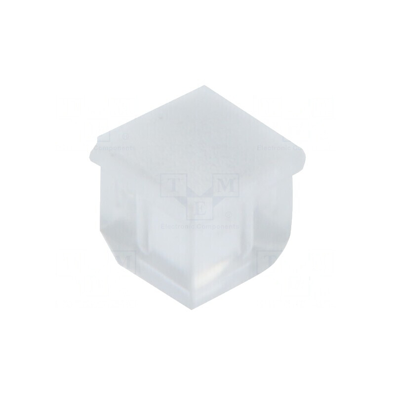 Tub LED pătrată 3,3x3,3mm convex | Electronic-mag.ro | Componente Electronice