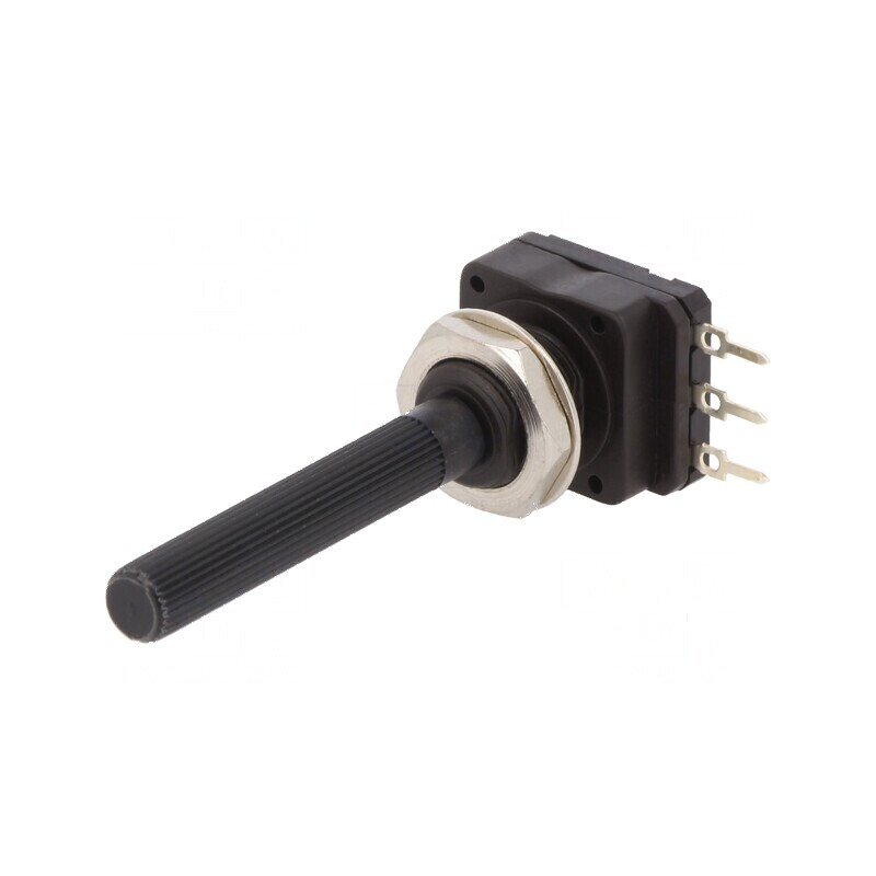 Potențiometru axial 100kΩ 200mW THT 6mm plastic | Electronic-mag.ro | Componente Electronice