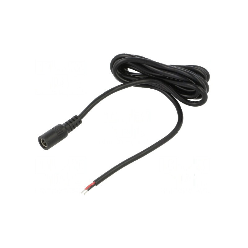 Cablu DC 5,5/2,1 soclu drept 2x0,5mm2 negru 1,5m 20-80°C | Electronic-mag.ro | Componente Electronice Cablu DC 5,5/2,1 soclu drept 2x0,5mm2 negru 1,5m 20-80°C | Electronic-mag.ro | Componente Electronice