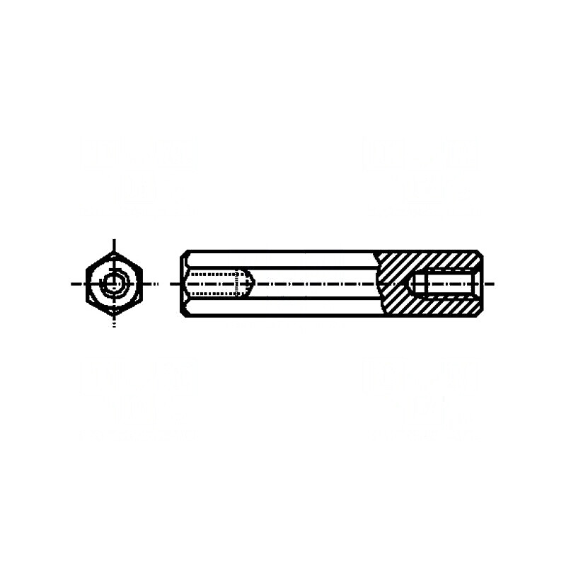 Piuliță-distanțieră filetată M5 70mm hexagonală | Electronic-mag.ro | Componente Electronice Piuliță-distanțieră filetată M5 70mm hexagonală | Electronic-mag.ro | Componente Electronice