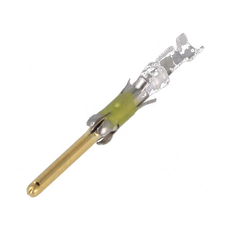 Pin tată 16 alamă aurit 0,2-0,6mm2 24AWG-20AWG 13A | Electronic-mag.ro | Componente Electronice