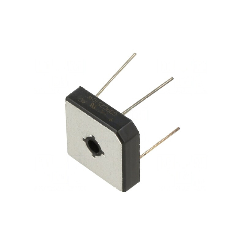 Punte redresoare monofazată Urmax 1kV 25A 350A THT | Electronic-mag.ro | Componente Electronice
