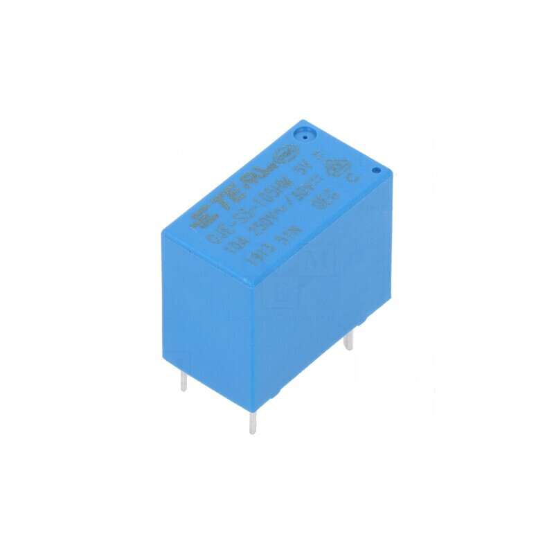 Releu electromagnetic SPST-NO 5VDC 10A 250VAC | Electronic-mag.ro | Componente Electronice