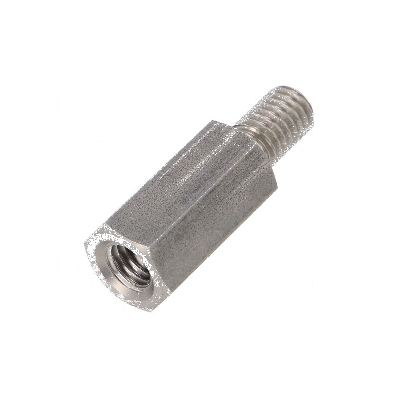 Piuliță distanțieră filetată M8 25mm | Electronic-mag.ro | Componente Electronice