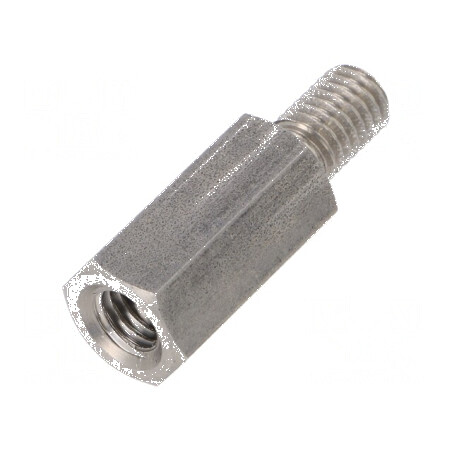 Piuliță distanțieră filetată M8 25mm | Electronic-mag.ro | Componente Electronice