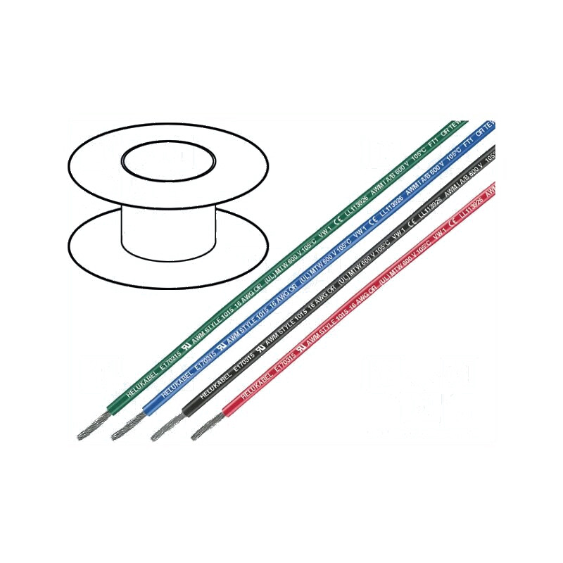 Cablu litat 14AWG PVC gri 600V | Electronic-mag.ro | Componente Electronice