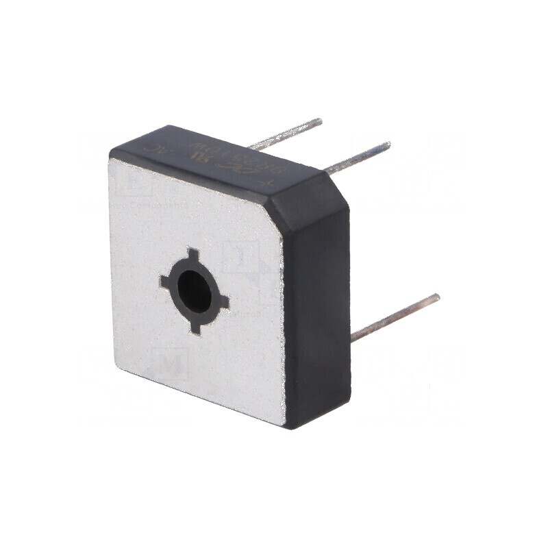 Punte redresoare monofazat Urmax 1kV 25A 400A BR-25W | Electronic-mag.ro | Componente Electronice