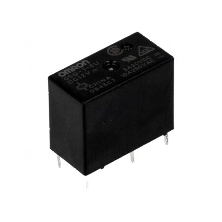 Releu electromagnetic SPDT 12VDC 10A | Electronic-mag.ro | Componente Electronice