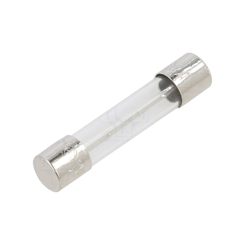 Siguranţă ardere rapidă 30A 32VAC 6,3x32mm alamă | Electronic-mag.ro | Componente Electronice