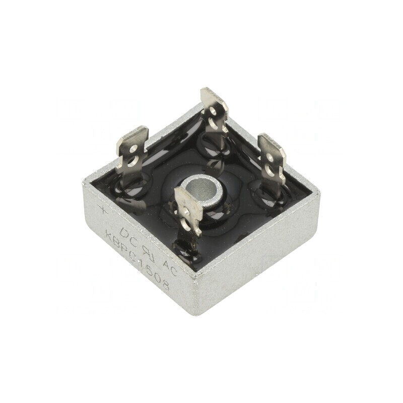 Punte redresoare monofazat Urmax 800V 15A 300A MB-25 | Electronic-mag.ro | Componente Electronice