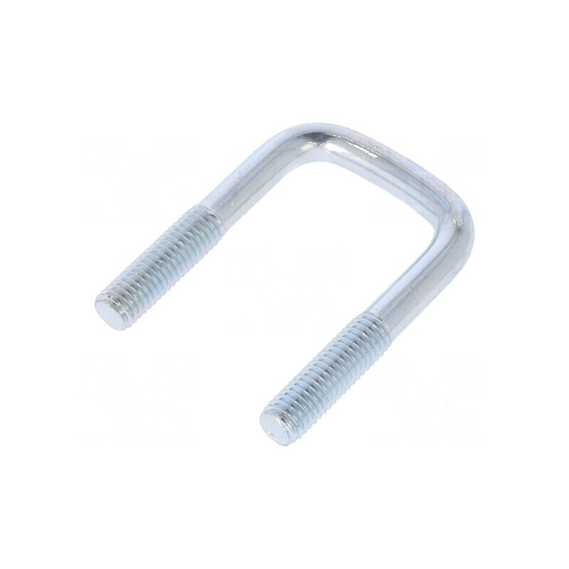 Bridă tip U C 1,25 oțel zincat 25mm x 28mm | Electronic-mag.ro | Componente Electronice