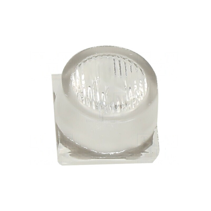 Lentilă LED pătrată PMMA 40°-76° H: 8,9mm | Electronic-mag.ro | Componente Electronice