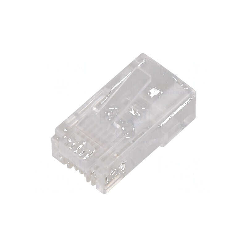 Conector RJ45 Cat 6 8p8c mufă de trecere | Electronic-mag.ro | Componente Electronice
