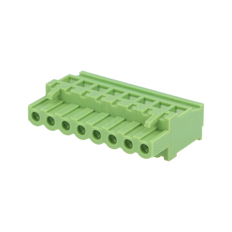 Regletă de conexiuni deconectabilă 5,08mm cu 8 piste mamă | Electronic-mag.ro | Componente Electronice