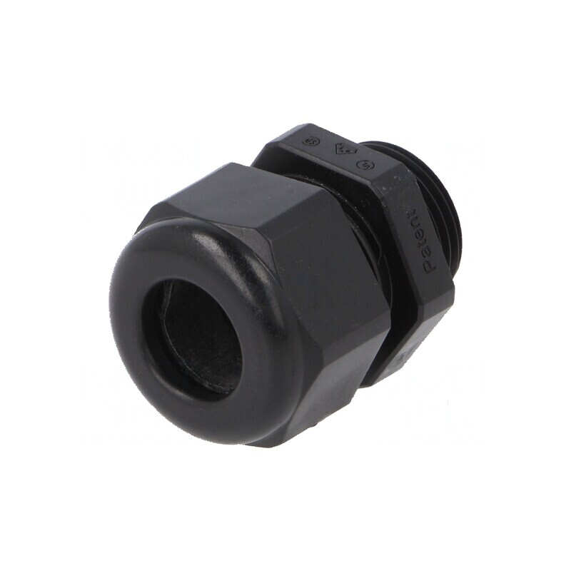 Garnitură etanşare M20 1,5 IP68 poliamidă neagră UL94V-0 | Electronic-mag.ro | Componente Electronice