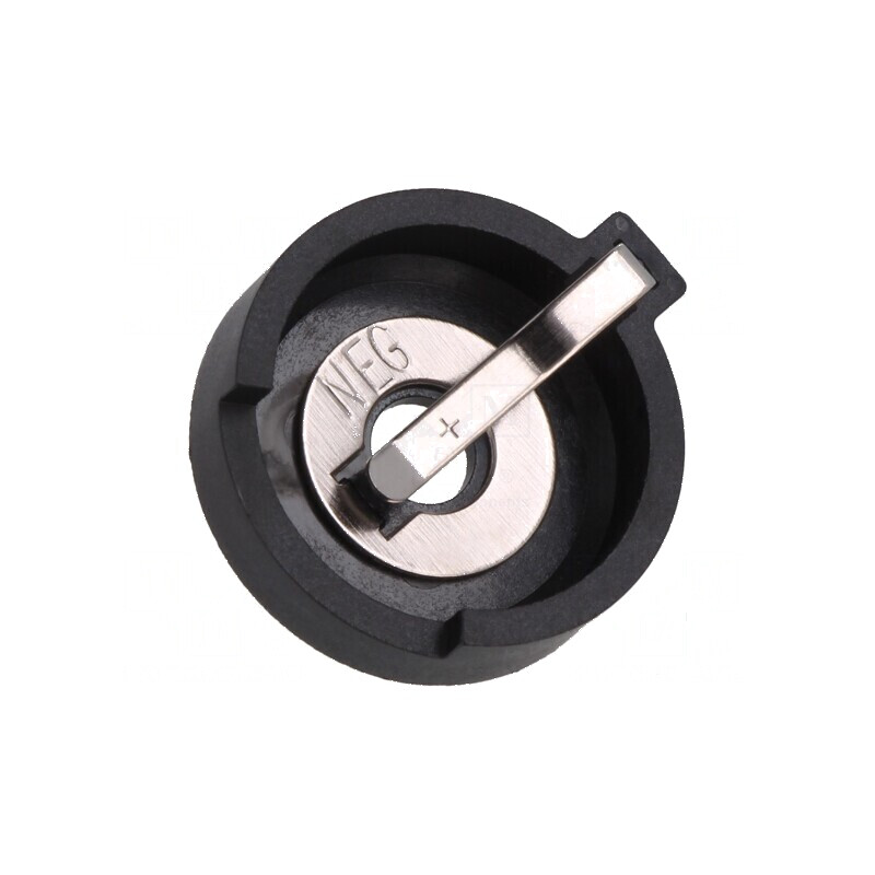Soclu pentru baterii CR2320, CR2325, CR2330, CR2335 - 1 PCB, THM pentru PCB | Electronic-mag.ro | Componente Electronice